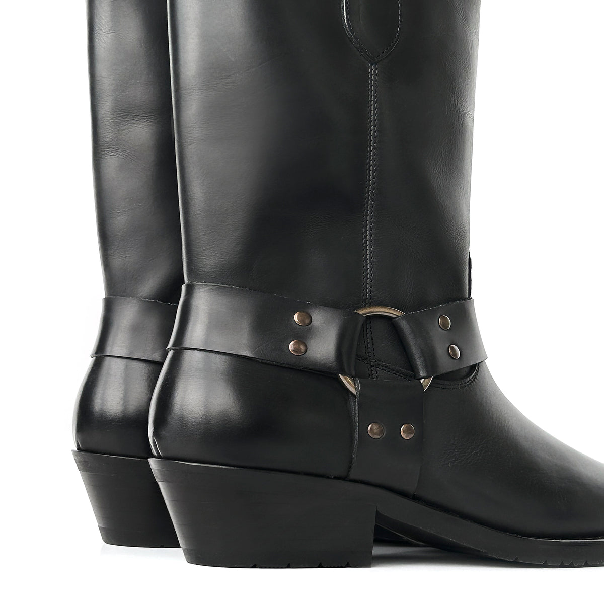 Simone Black Leather – Sister X Soeur