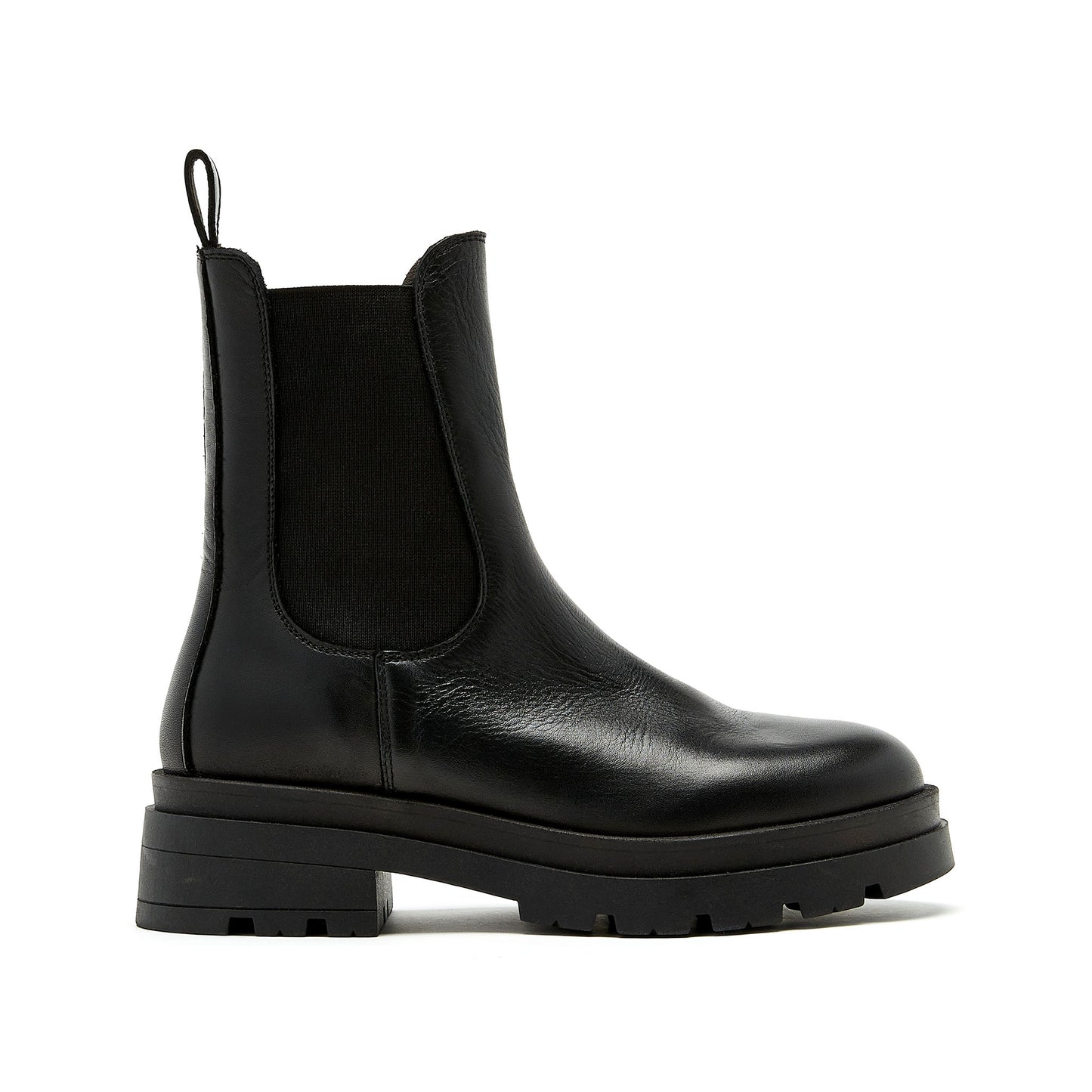 Gemma - Black Leather