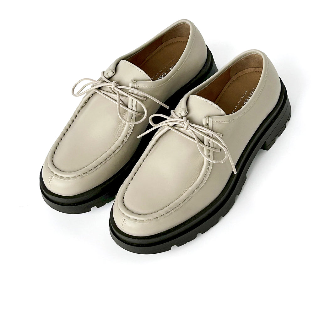 Gill - Light Grey Leather – Sister X Soeur