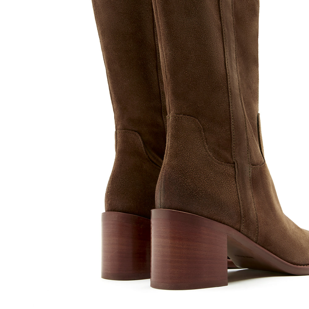 靴 andmary zoe long boots brown 36 Margo - Brown – Sister X Soeur